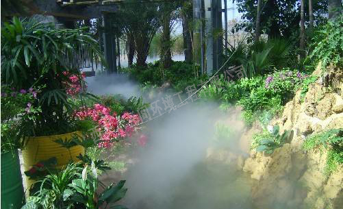 植物園噴淋、造景