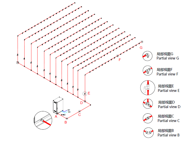 噴淋結(jié)構(gòu)設(shè)計(jì)