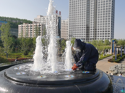 延安 黃陵建莊煤礦噴泉項(xiàng)目